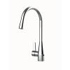 Memo Sia Sensor Gooseneck Sink Mixer Tap Dual Function LH Lever Chrome